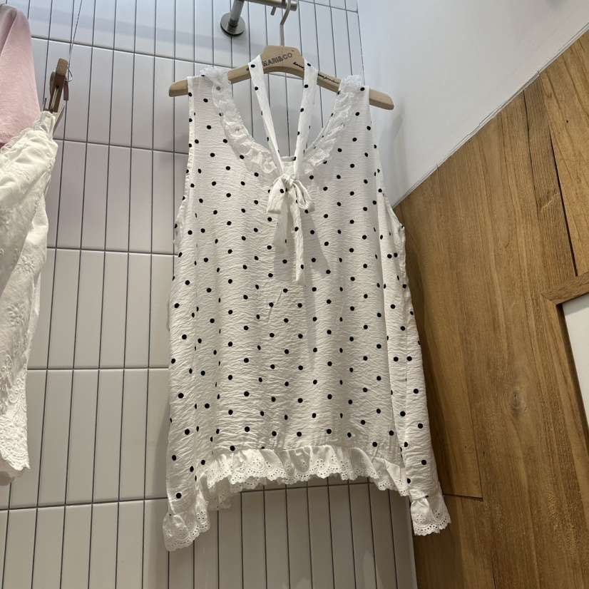 MARI CO韓國東大門代購女士新款熱賣吊帶背心不含內搭含腰繩MARI CO吊帶/背心