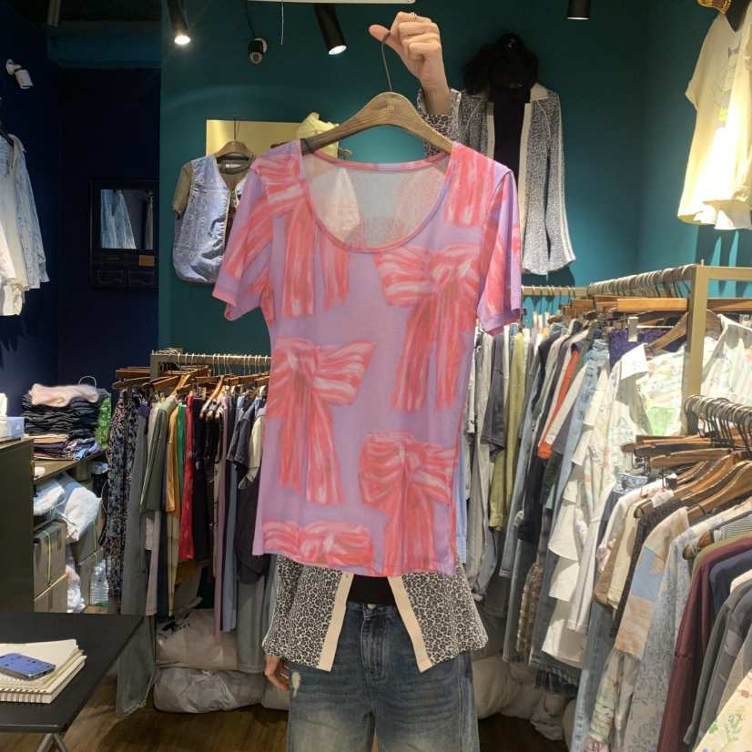 MERCI LINDA韓國代購女裝新品26春夏時尚熱賣推薦人氣T恤MERCI LINDAT恤