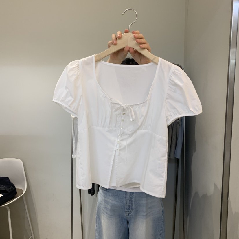 OUTRENE韓國代購女士新款職業26春夏熱賣人氣推薦襯衫蕾絲衫OUTRENE襯衫/蕾絲衫