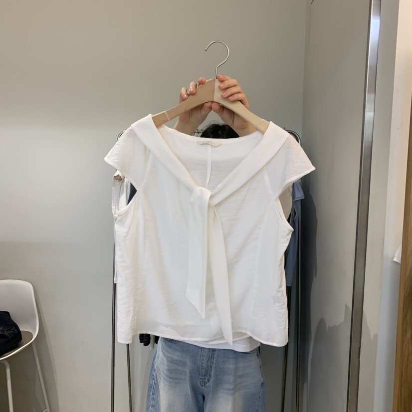 OUTRENE韓國直郵實拍女士新款26春夏人氣推薦休閑襯衫蕾絲衫OUTRENE襯衫/蕾絲衫