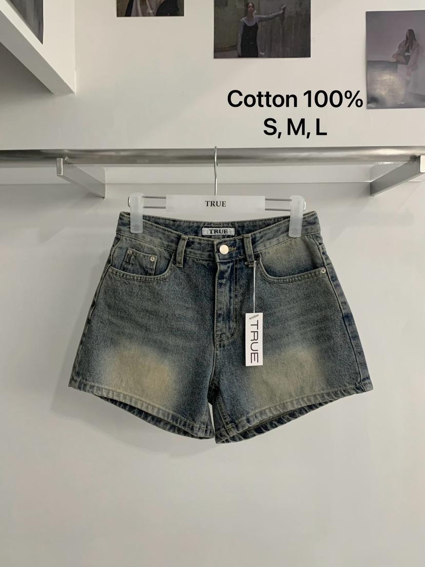 TRUE韓國直郵女裝新品26春夏休閑職業熱賣推薦時尚人氣短褲TRUE短褲