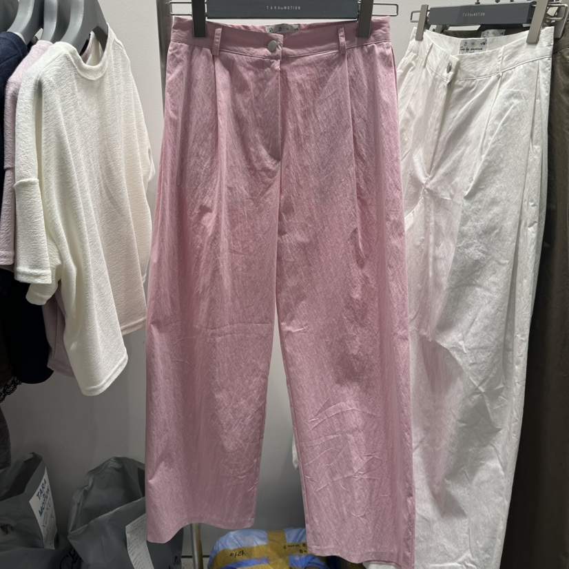 TARABY MOTION韓國直郵女士新款推薦職業時尚26春夏休閑褲TARABY MOTION休閑褲