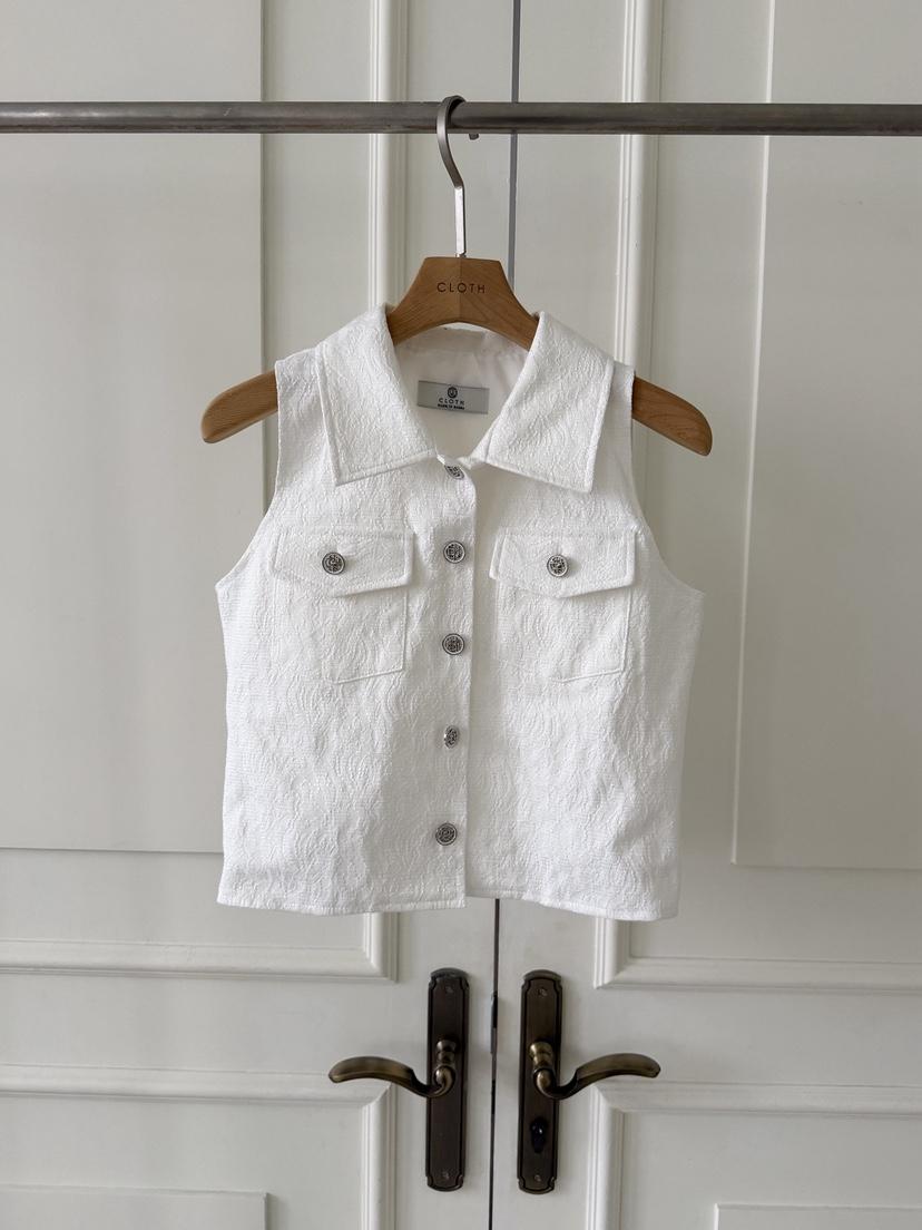 CLOTH韓國直郵實拍女士新款推薦人氣時尚熱賣職業26春夏馬甲CLOTH馬甲