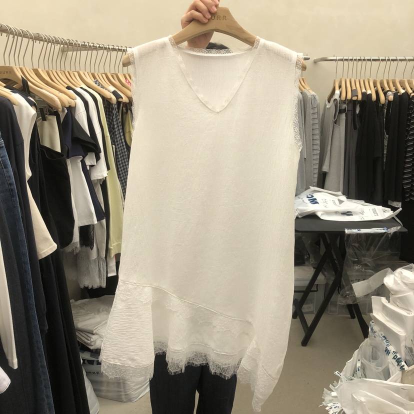 MURR韓國東大門直郵女士新款熱賣推薦人氣休閑連衣裙蕾絲MURR連衣裙