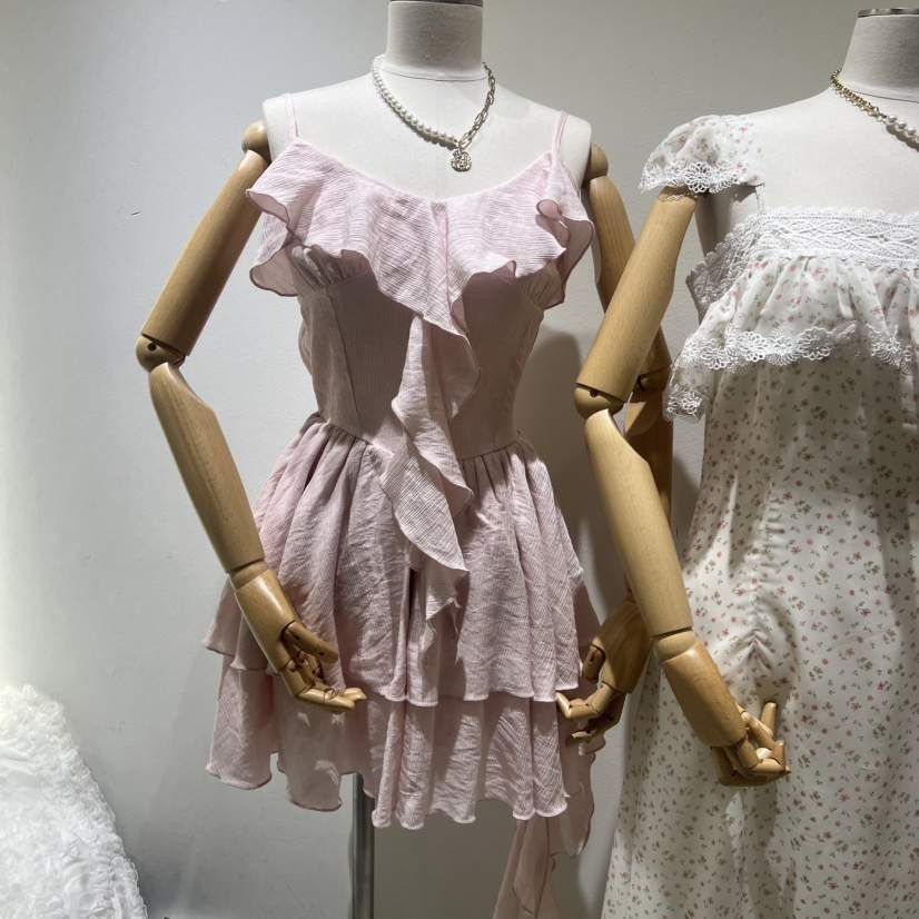 TYCHE韓國直郵實拍女士新品職業26春夏休閑推薦人氣連衣裙棉TYCHE連衣裙