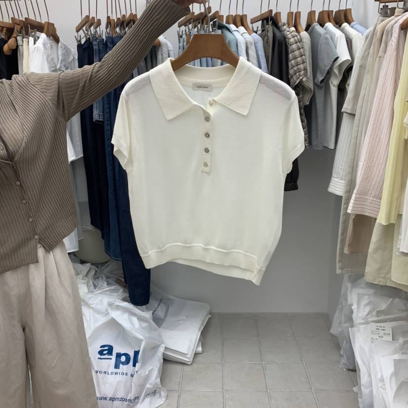 DRESS ROOM韓國直郵女裝新款26春夏熱賣職業推薦休閑針織衫DRESS ROOM針織衫