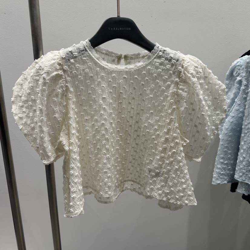 TARABY MOTION韓國代購女士新款職業時尚推薦襯衫蕾絲衫TARABY MOTION襯衫/蕾絲衫