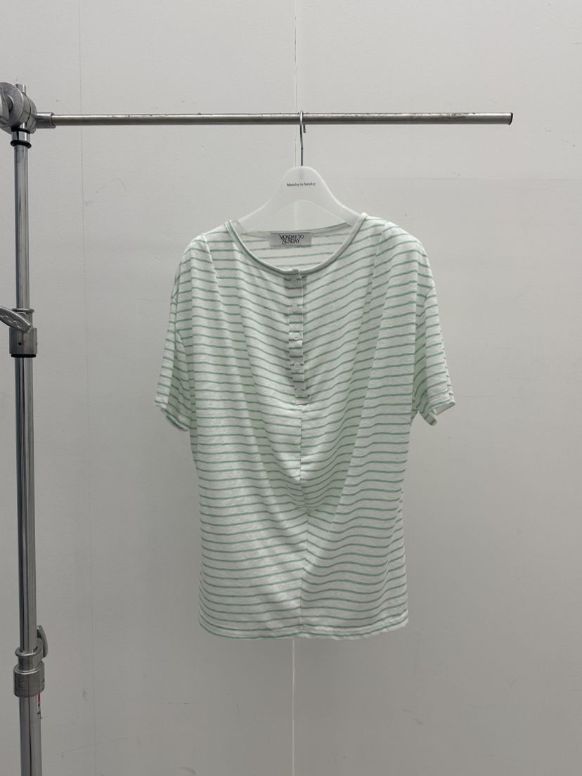 MONDAY TO SUNDAY韓國東大門直郵女裝新品熱賣休閑26春夏T恤MONDAY TO SUNDAYT恤