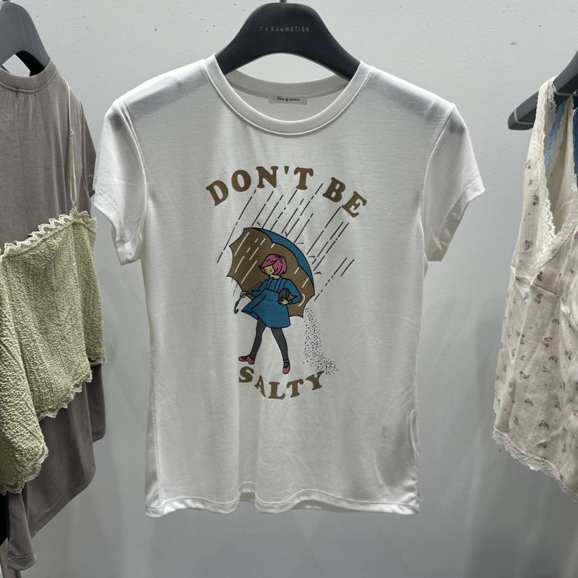 TARABY MOTION韓國東大門直郵女裝新品熱賣26春夏推薦T恤TARABY MOTIONT恤