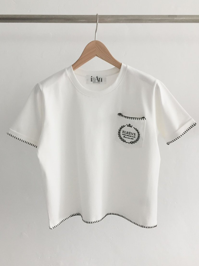 IAAN韓國直郵實拍女裝新品熱賣休閑26春夏時尚推薦人氣T恤iaAnT恤