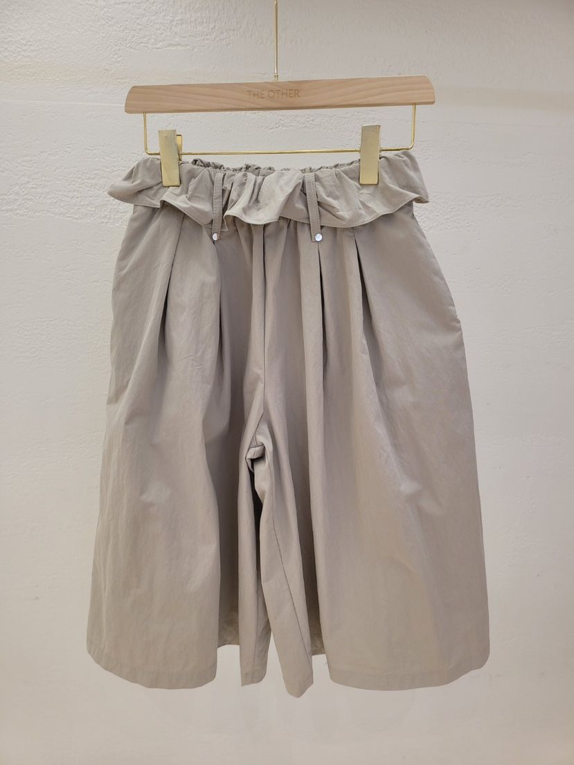 THE OTHER韓國東大門直郵女士新款人氣推薦休閑短褲荷葉邊THE OTHER短褲