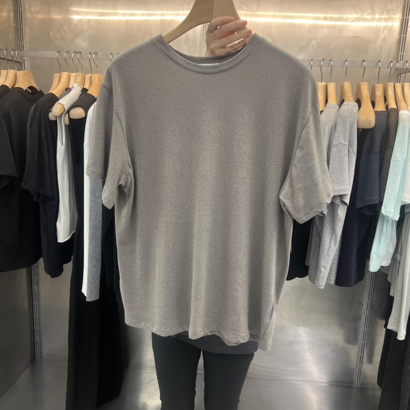 ESSENCE東大門直郵女士新品休閑人氣推薦時尚26春夏T恤亞麻ESSENCET恤