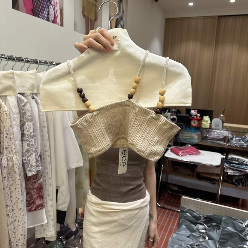 EEE韓國東大門直郵女裝新品26春夏時尚職業吊帶背心不含內搭EEE吊帶/背心