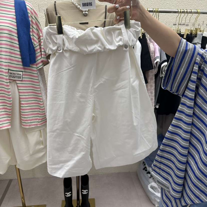 DRAWING韓國東大門直郵女裝新品職業推薦人氣休閑熱賣短褲DRAWING短褲