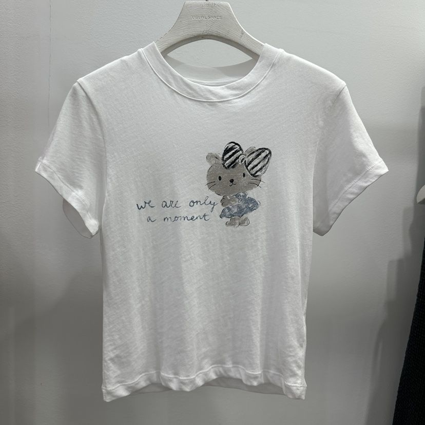 VISUAL SPACE/PAGE92/FLEISCHER韓國東大門直郵女士新款推薦T恤VISUAL SPACE/PAGE92/FLEISCHERT恤