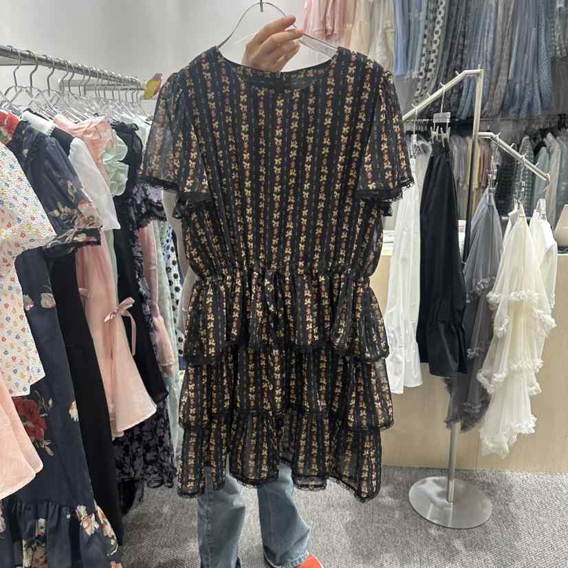 NAPKIN韓國直郵實拍女裝新款人氣時尚26春夏休閑熱賣連衣裙NAPKIN連衣裙