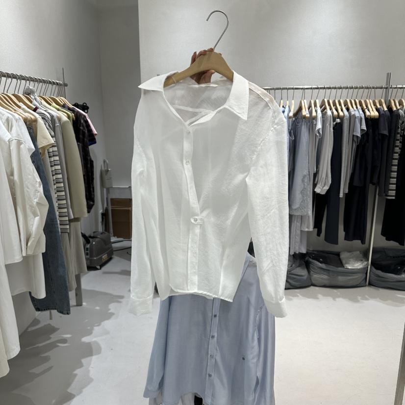 OVU韓國直郵實拍女士新款休閑時尚熱賣26春夏推薦襯衫蕾絲衫OVU襯衫/蕾絲衫