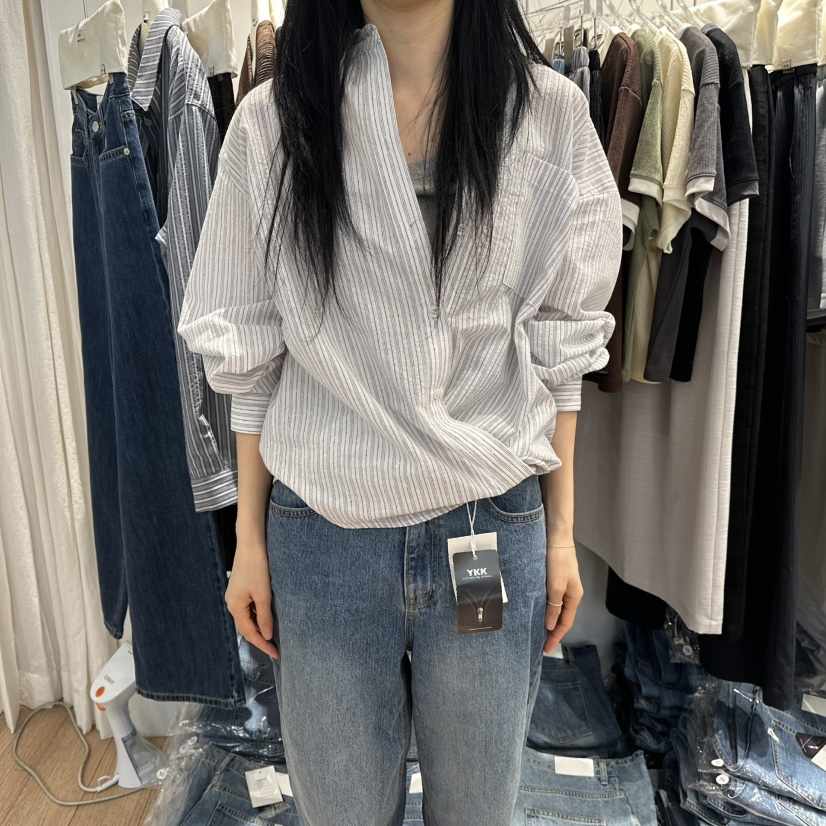 STORIES韓國東大門直郵女裝新品人氣26春夏職業襯衫蕾絲衫STORIES襯衫/蕾絲衫