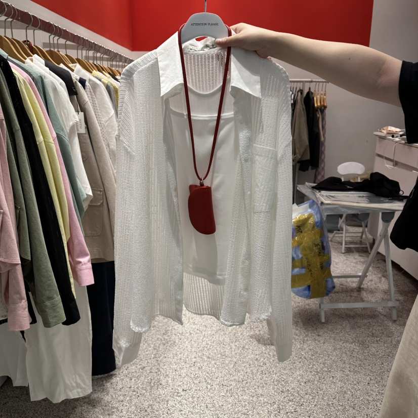 ATPZ韓國東大門代購女裝新品熱賣人氣休閑職業襯衫蕾絲衫ATTENTION PLEAES襯衫/蕾絲衫