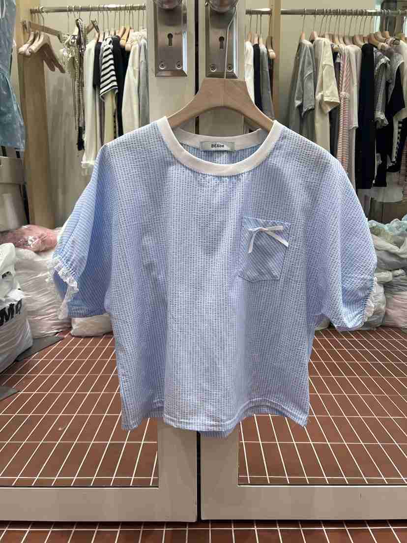 BE&amp;BE韓國直郵實拍女士新款人氣休閑熱賣襯衫蕾絲衫BE&be襯衫/蕾絲衫