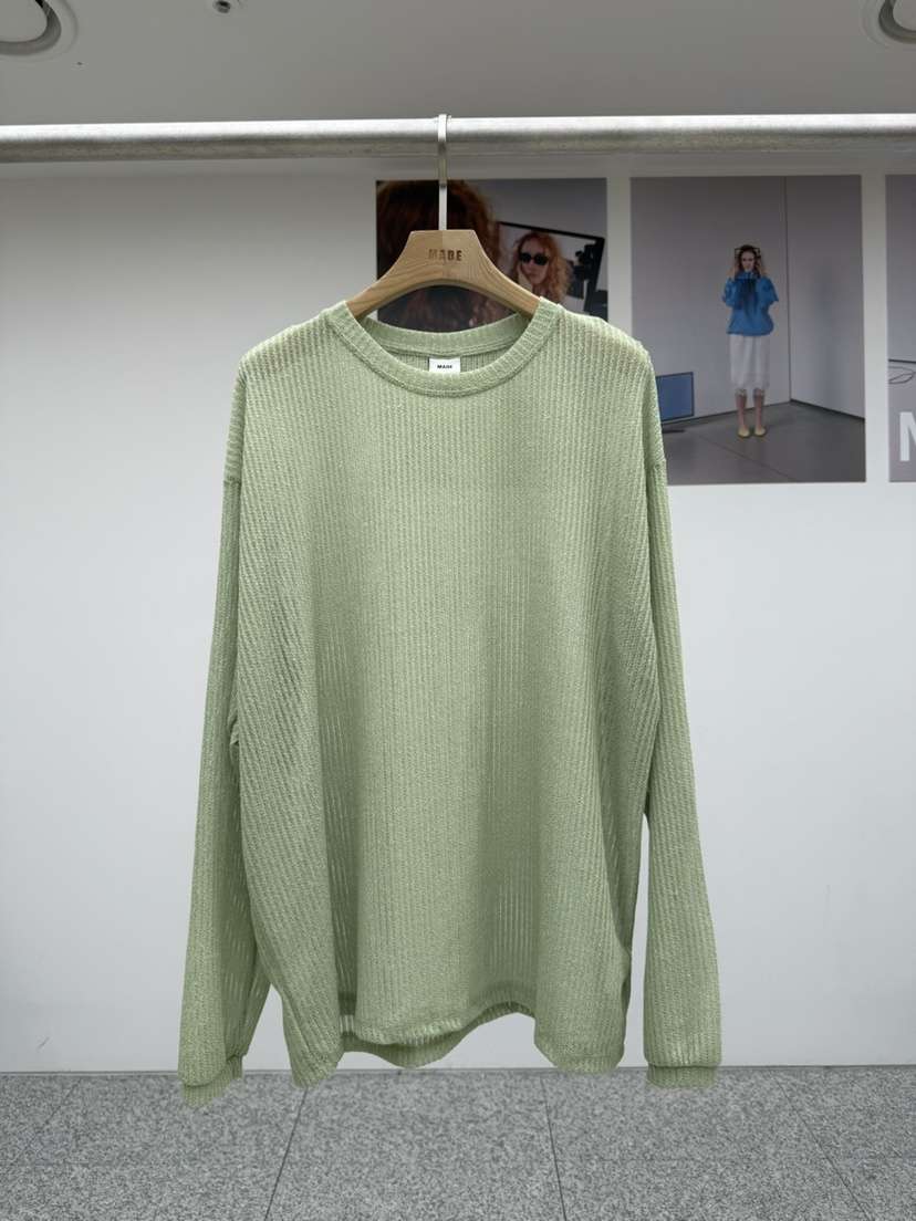 MADE-P韓國代購女裝新款休閑推薦職業26春夏人氣長袖T恤MADE-P長袖T恤