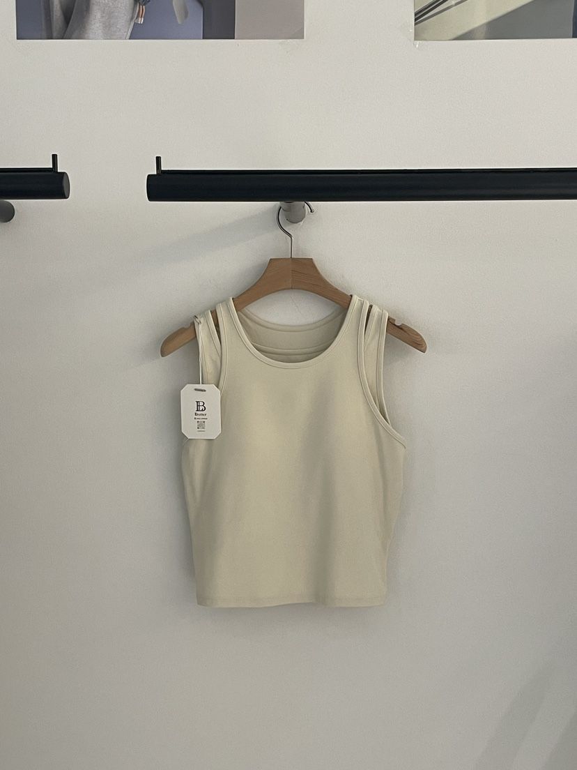 BUTTER-P韓國直郵實拍女裝新品人氣時尚26春夏推薦吊帶背心BUTTER-P吊帶/背心