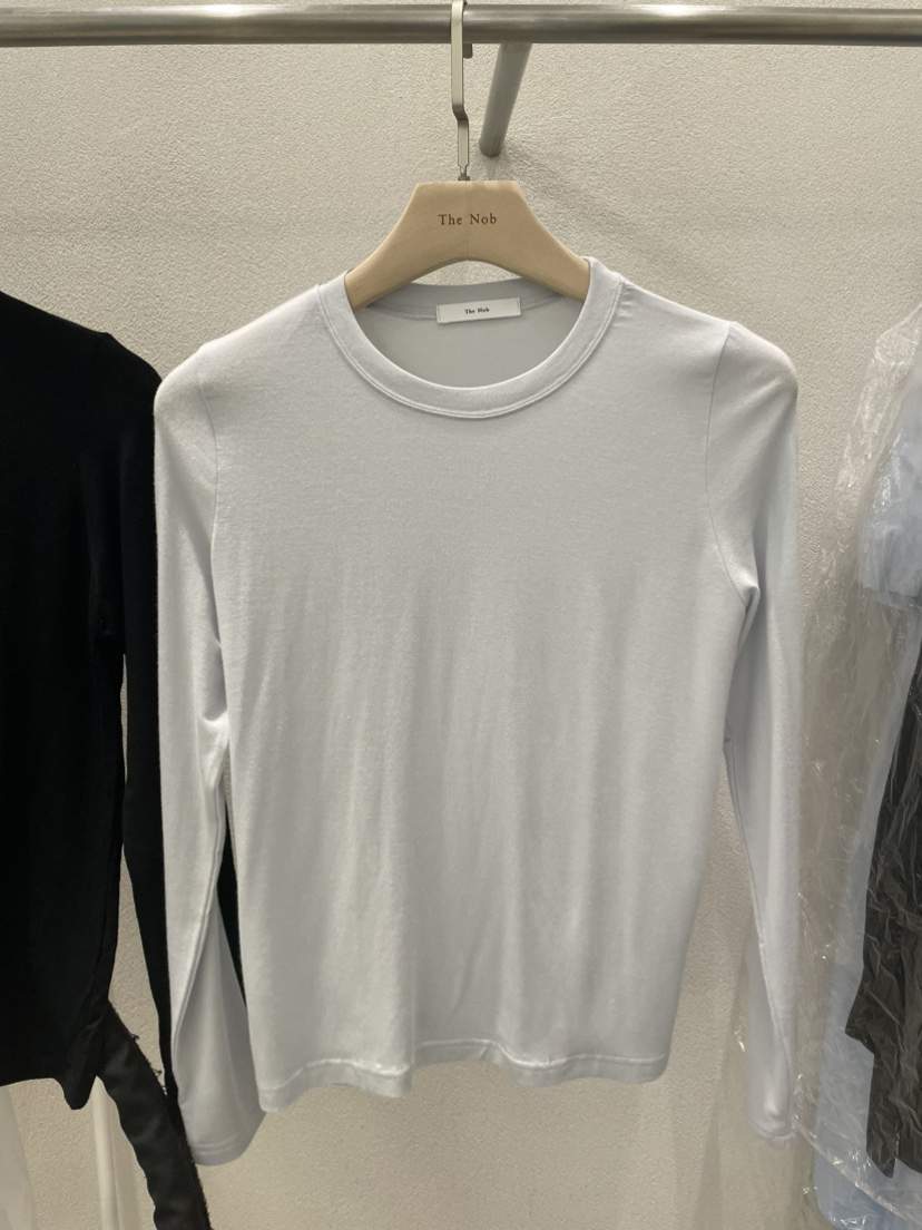 NOB韓國東大門直郵女士新款職業26春夏時尚休閑推薦長袖T恤NOB長袖T恤