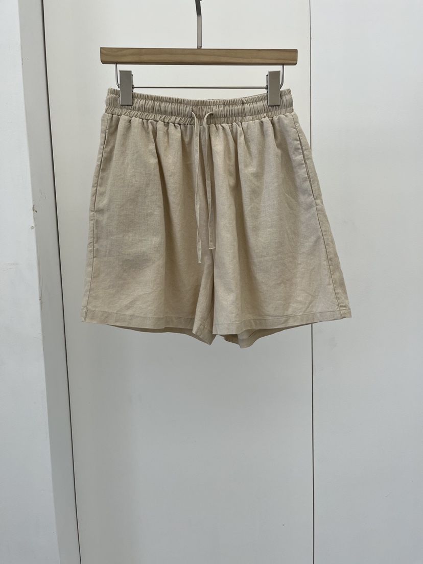 DARAK韓國直郵女裝新款時尚休閑推薦職業26春夏熱賣短褲亞麻DARAK短褲