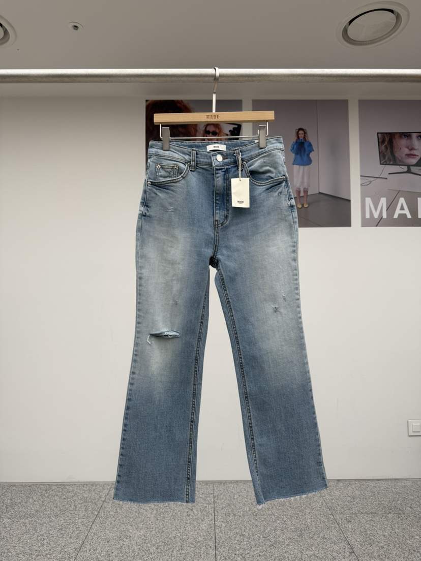 MADE-P韓國東大門直郵女士新款26春夏推薦人氣熱賣牛仔褲MADE-P牛仔褲