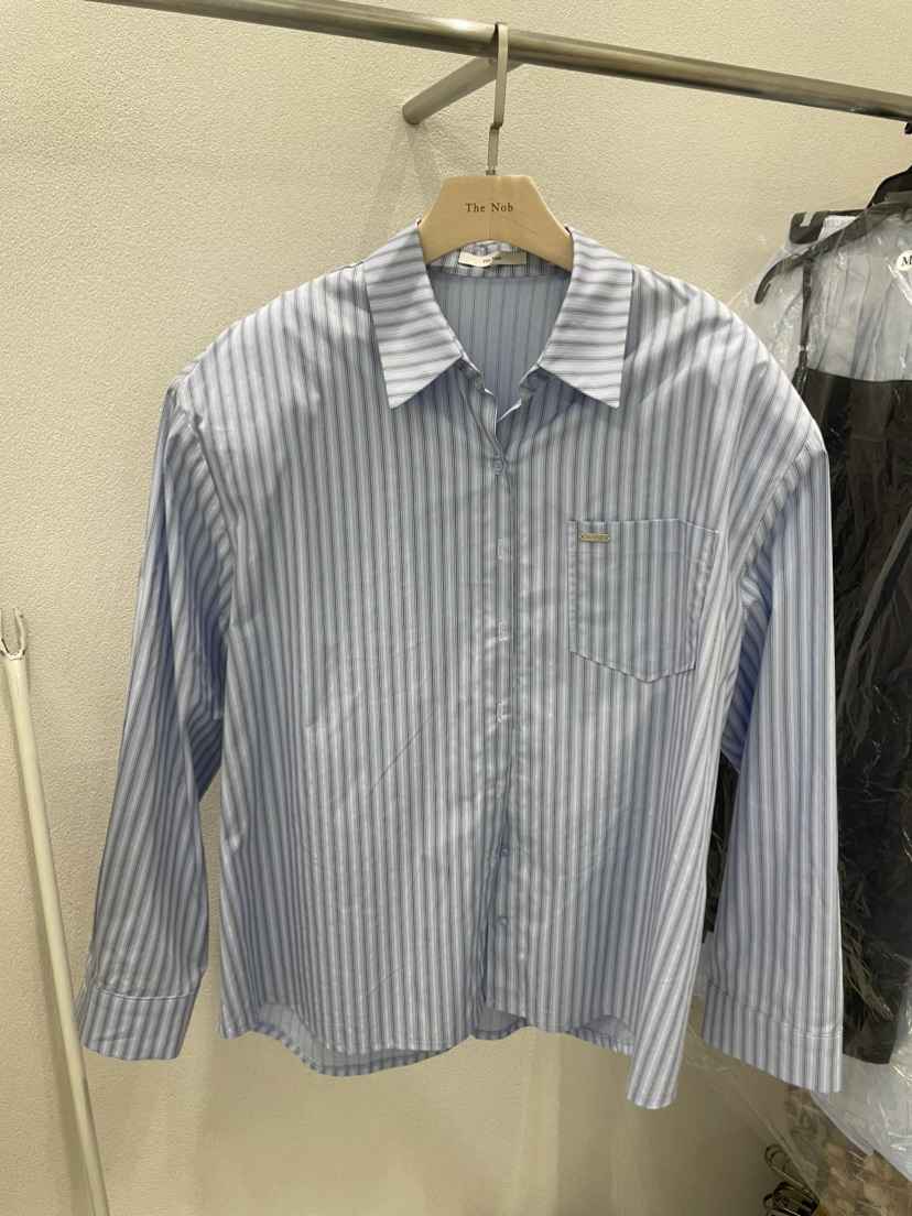 NOB韓國東大門直郵女士新款休閑26春夏時尚人氣襯衫蕾絲衫NOB襯衫/蕾絲衫