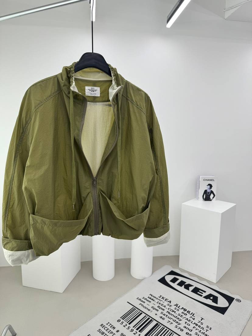 RED-A韓國東大門代購女士新品推薦時尚26春夏熱賣夾克撞色RED-A夾克