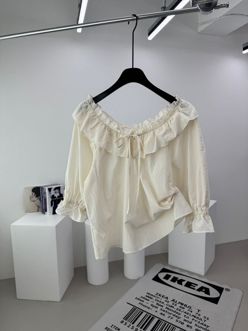 RED-A韓國代購女士新品職業時尚推薦26春夏休閑襯衫蕾絲衫RED-A襯衫/蕾絲衫