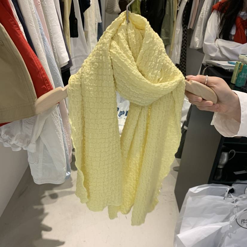 PLATE韓國直郵女裝新款熱賣人氣26春夏推薦休閑職業圍巾披肩PLATE圍巾/披肩