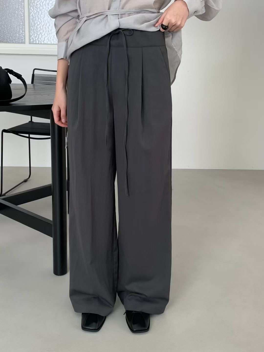 OBOE韓國直郵女裝新款職業人氣真品26春夏休閑熱賣休閑褲OBOE休閑褲