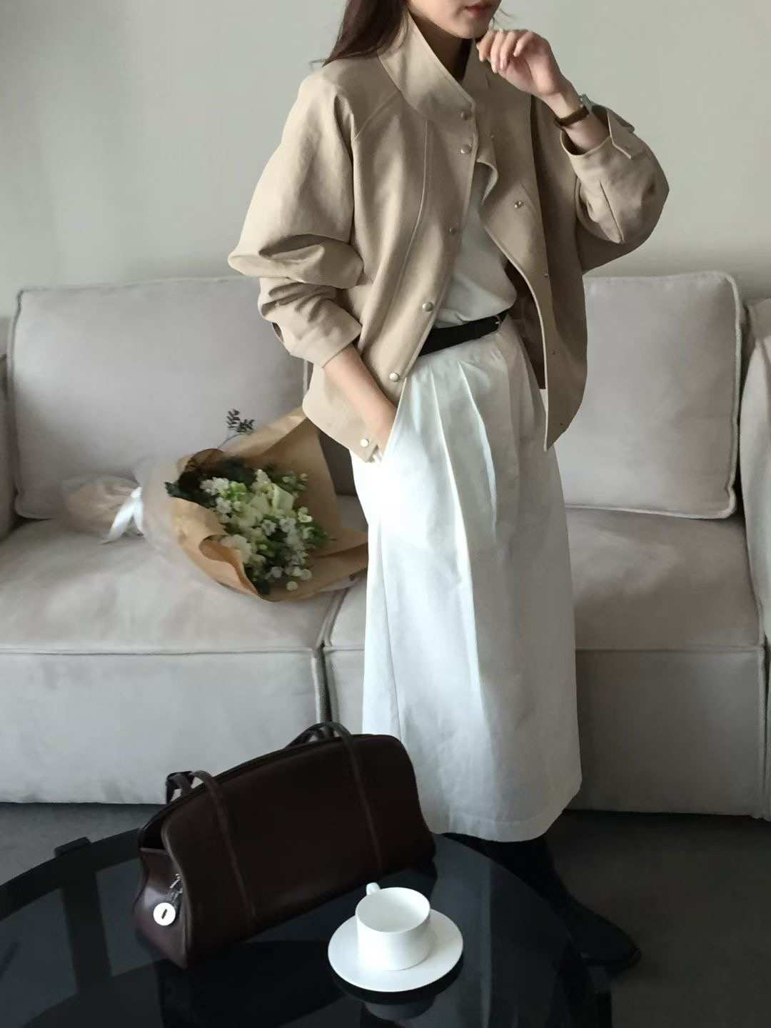 OBOE東大門直郵女士新品真品職業26春夏熱賣時尚休閑夾克OBOE夾克