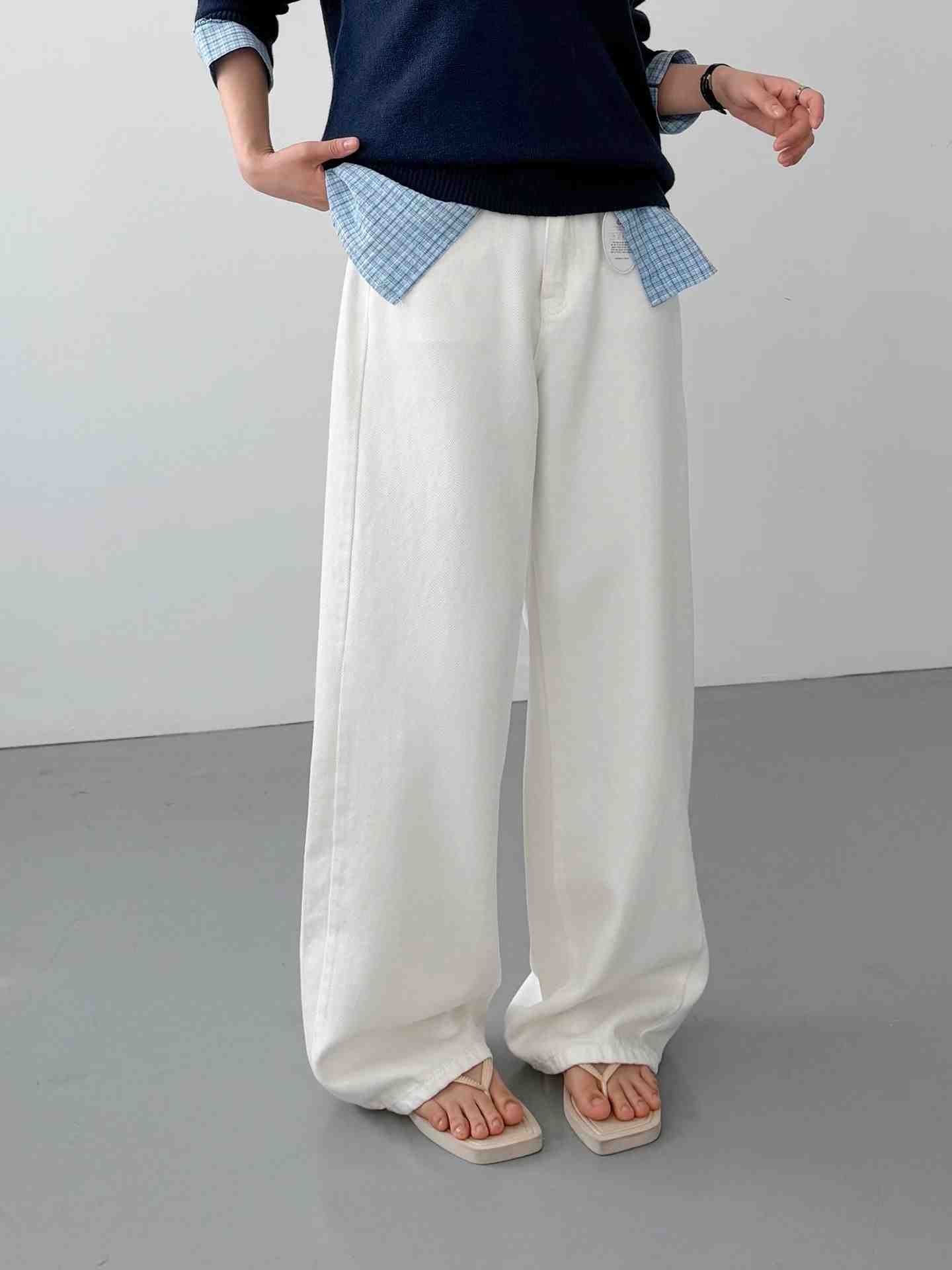 MORPHIN-모르핀-T韓國代購女裝新品26春夏推薦熱賣牛仔褲MORPHIN-T牛仔褲