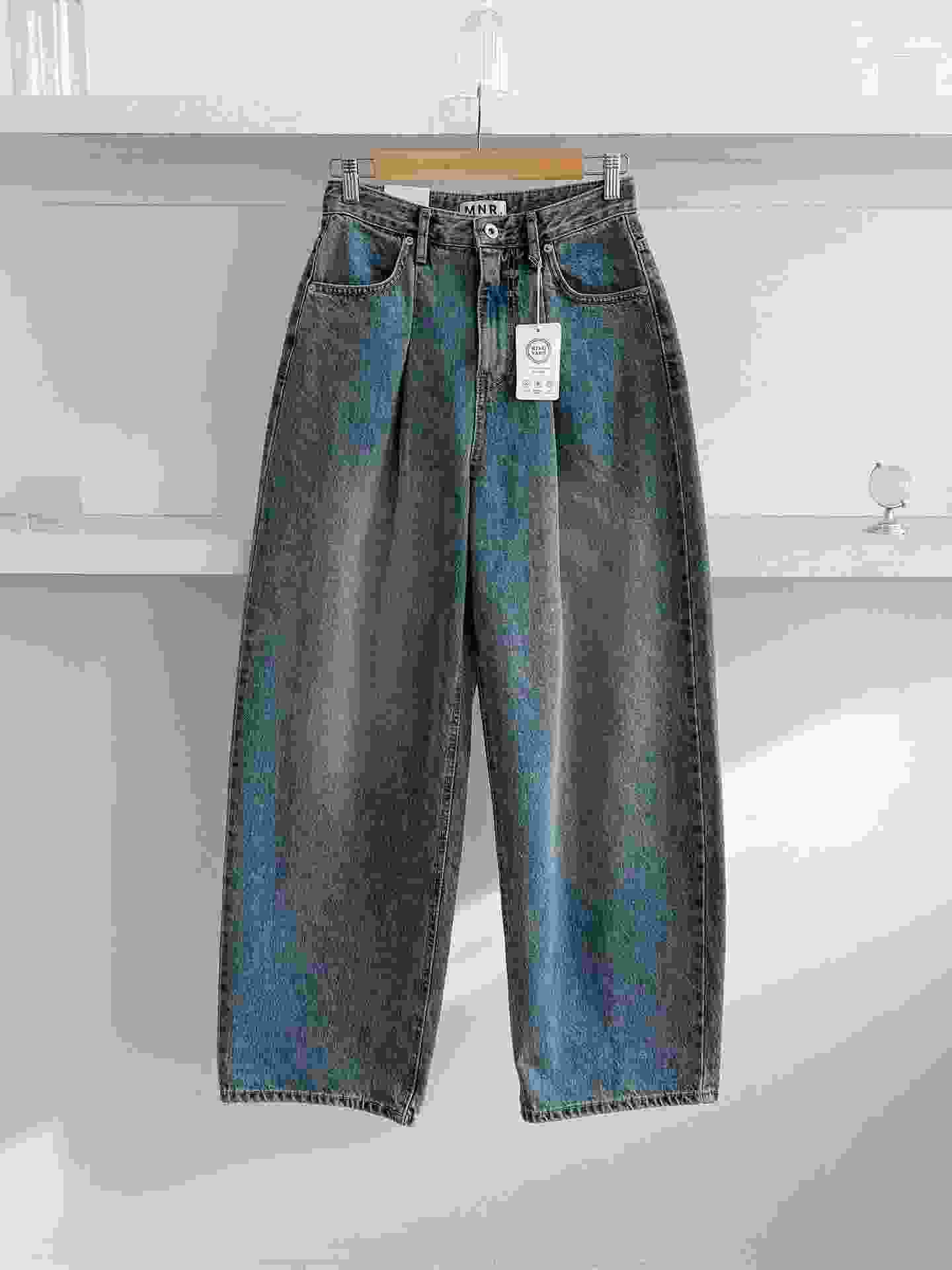 MORPHIN-모르핀-T東大門代購女裝新品休閑熱賣推薦牛仔褲MORPHIN-T牛仔褲