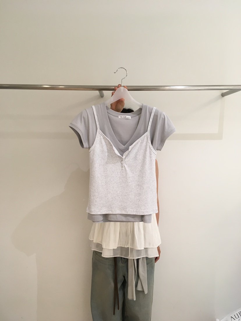 AUBE韓國直郵女士新款熱賣26春夏職業人氣時尚推薦休閑套裝AUBE套裝