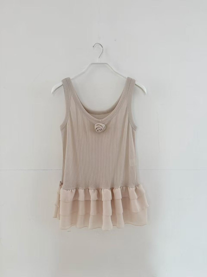 OLI SEOUL韓國代購女士新品時尚熱賣26春夏推薦吊帶背心OLI SEOUL吊帶/背心