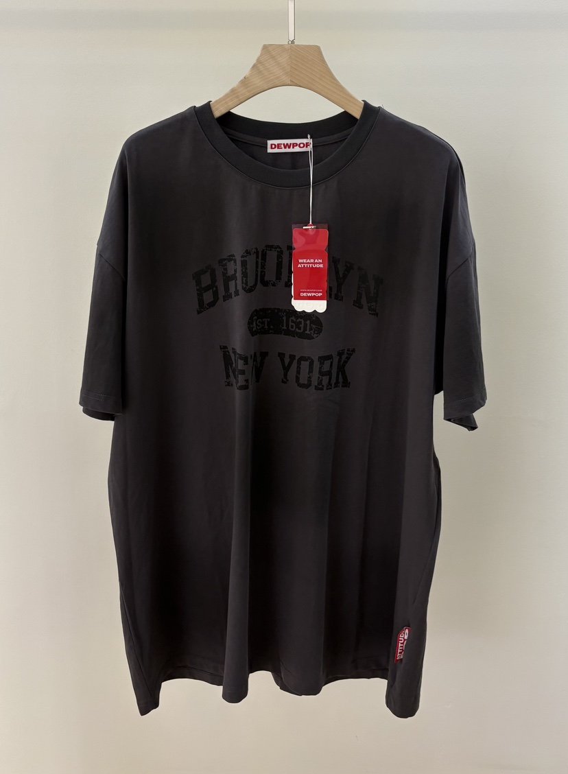 DEWPOP韓國直郵女士新品推薦職業26春夏人氣休閑熱賣時尚T恤DEWPOPT恤