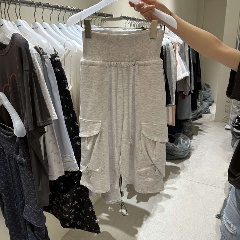 MOREMORE韓國直郵女士新品時尚休閑推薦26春夏短褲工裝褲more more短褲