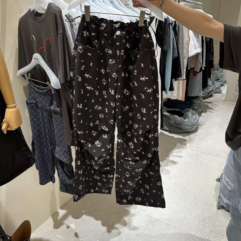 MOREMORE韓國代購女士新品職業推薦人氣時尚休閑褲工裝褲more more休閑褲