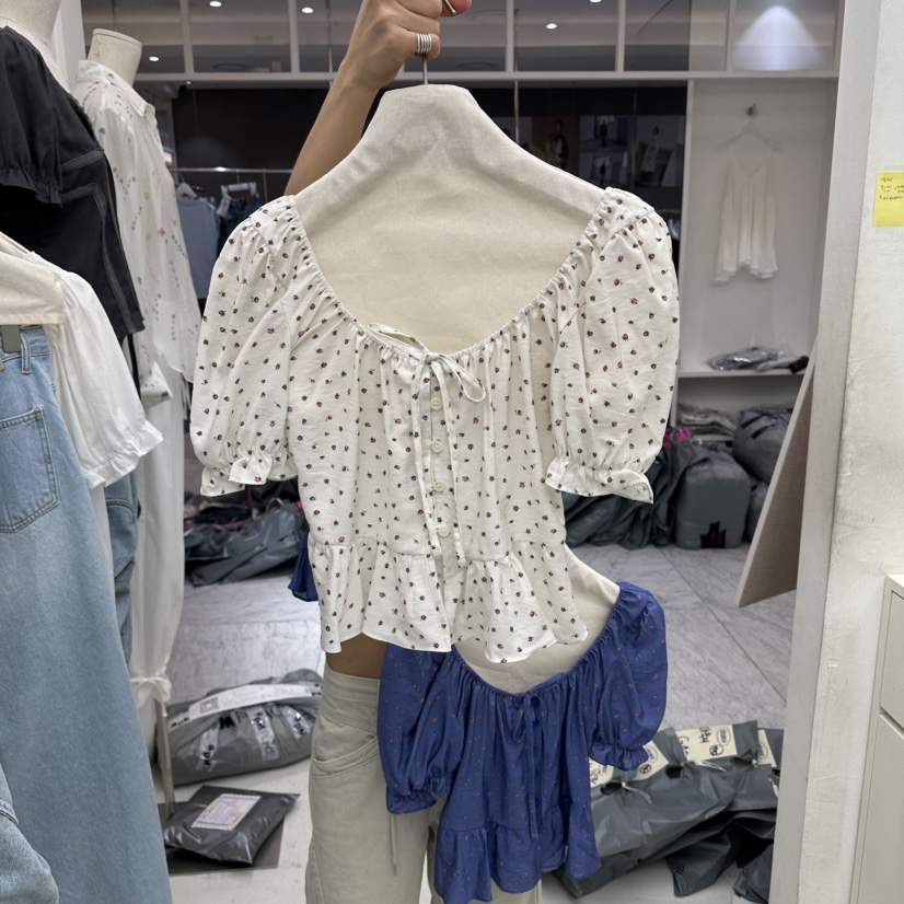 CHAV韓國東大門代購女裝新款熱賣人氣休閑時尚襯衫蕾絲衫CHAV襯衫/蕾絲衫