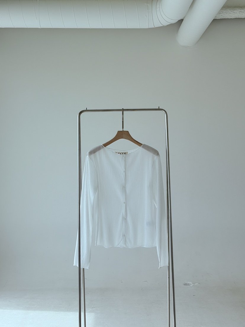 SANTAL韓國東大門代購女裝新款熱賣人氣時尚推薦針織衫褶皺SANTAL針織衫