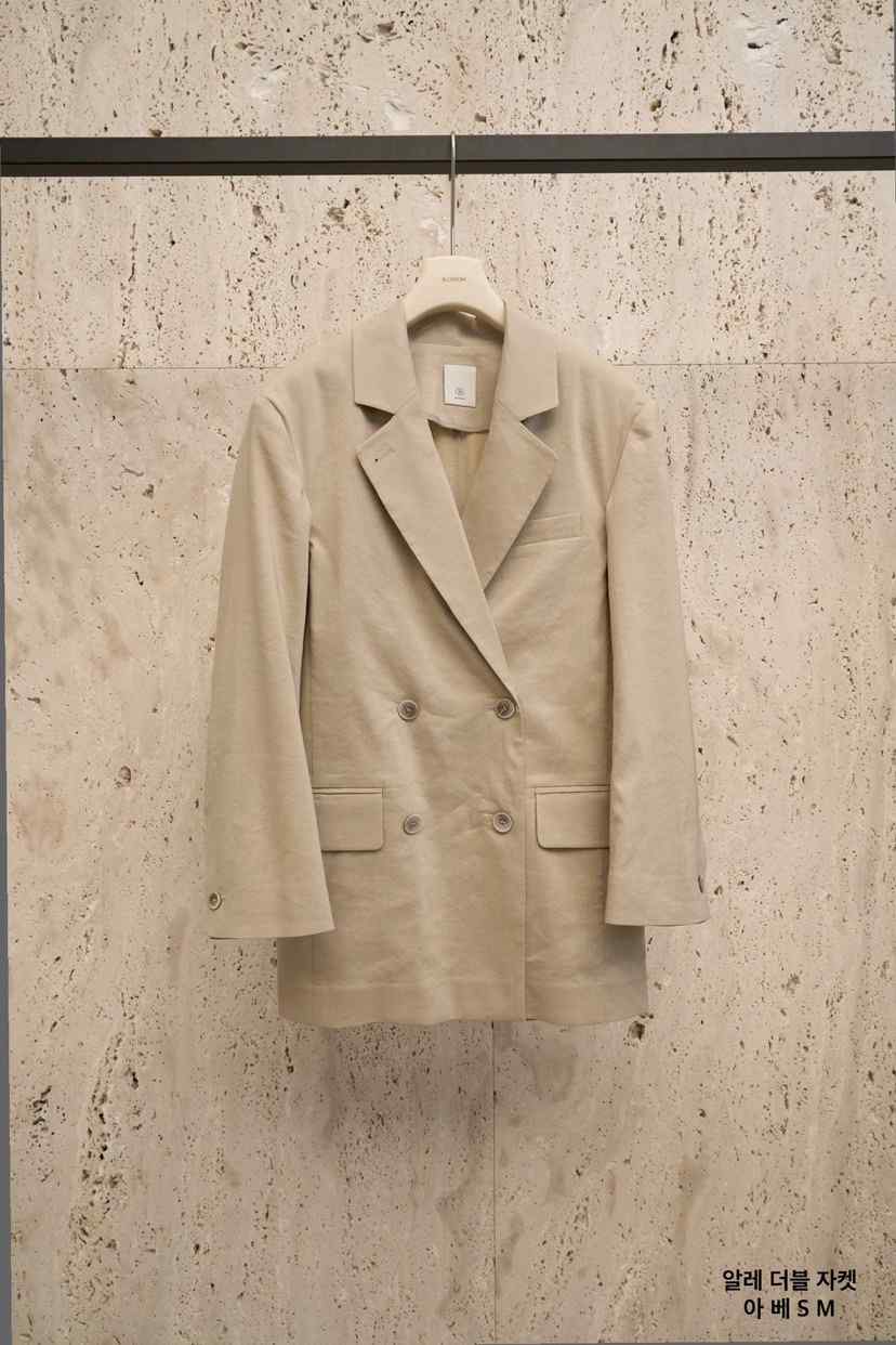 BLOSSOM韓國直郵女裝新品職業人氣時尚熱賣26春夏夾克雙層BLOSSOM夾克