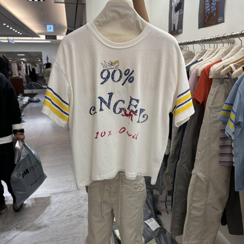 CHAV韓國直郵實拍女士新款休閑26春夏人氣職業推薦時尚T恤CHAVT恤