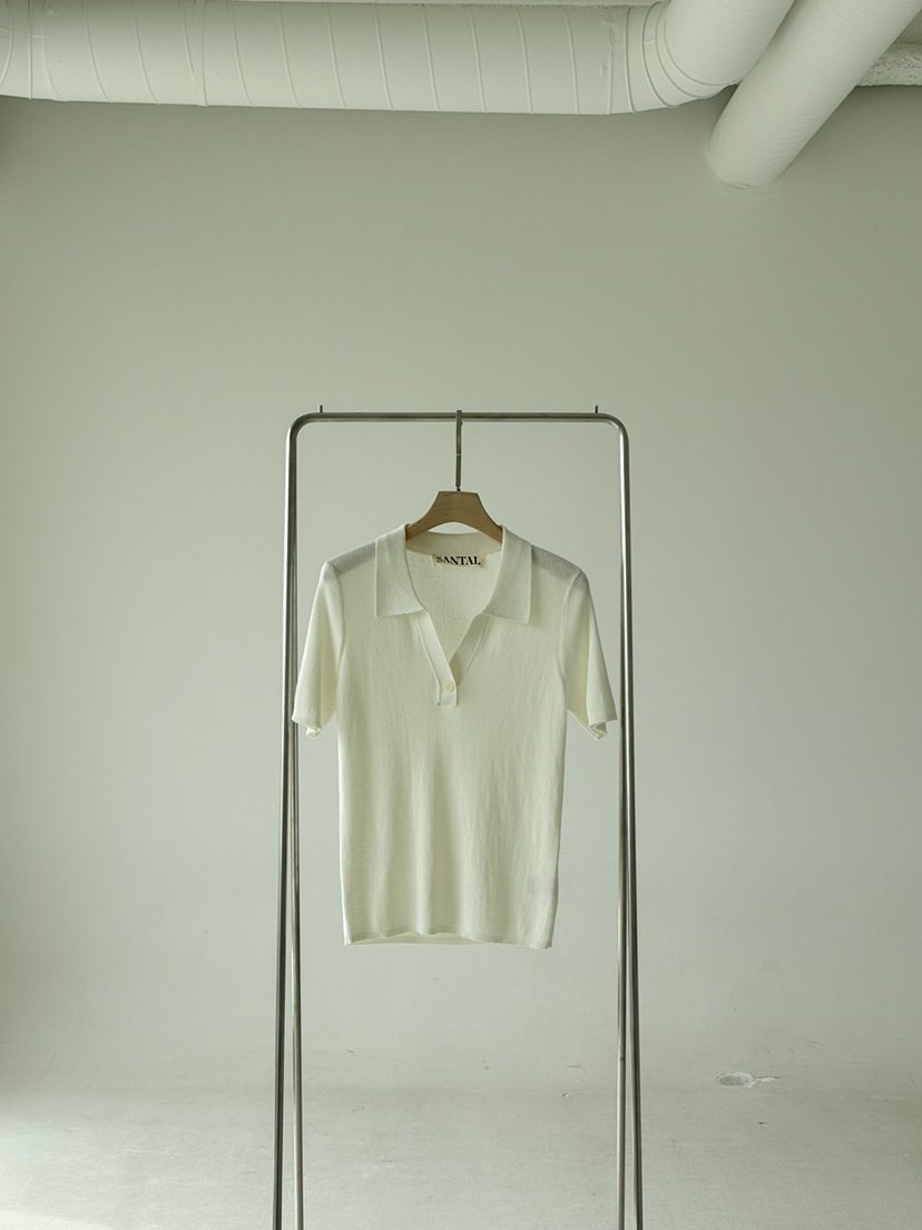 SANTAL韓國直郵實拍女裝新款推薦26春夏職業人氣熱賣休閑T恤SANTALT恤