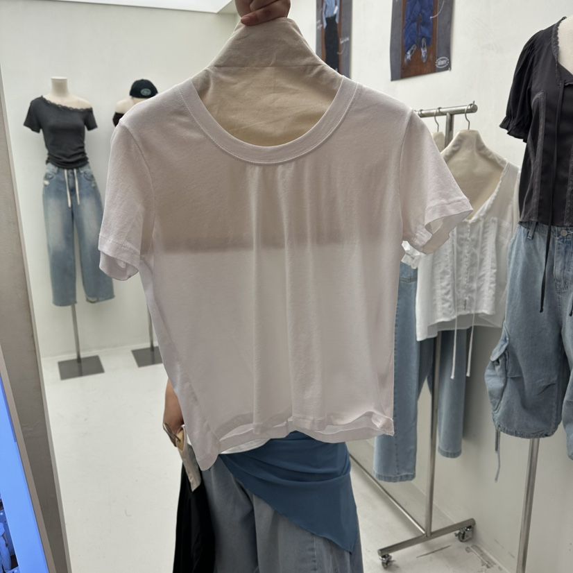 CHAV韓國東大門代購女士新款時尚休閑人氣推薦熱賣26春夏T恤CHAVT恤