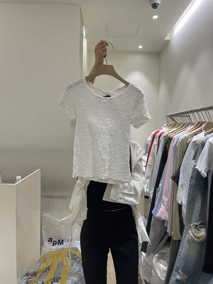 FLOWER-L韓國東大門直郵女裝新品26春夏人氣休閑熱賣T恤FLOWER-LT恤