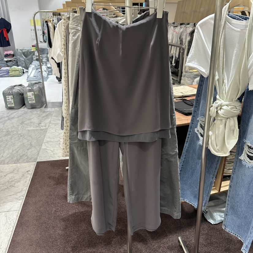 PITA/THEVERLIN韓國東大門代購女裝新品休閑推薦裙褲雪紡PITA/THEVERLIN裙褲